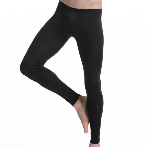 Other - 🔥🆕Men's Black Yoga Gym Leggings